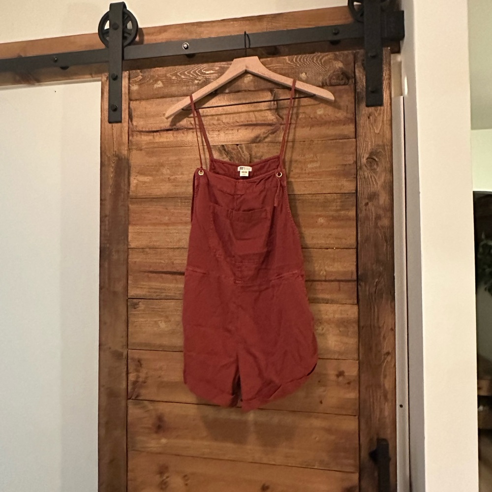 Rust Orange Overalls